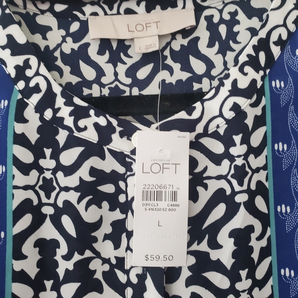 NWT Large Loft Blouse - Picture 2 of 2